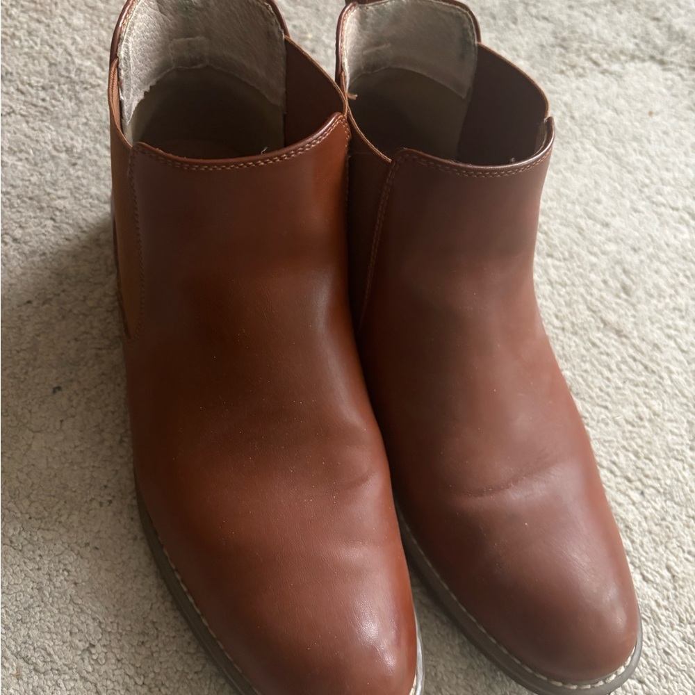 Men's Brown Leather Chelsea Boots